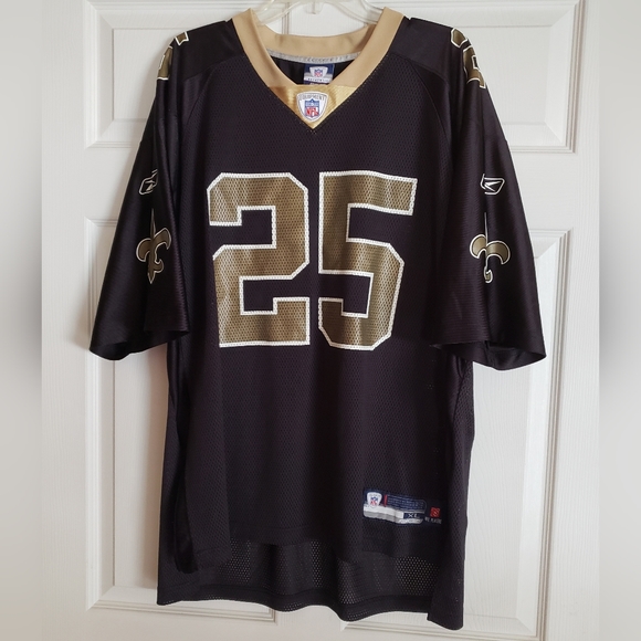 New Orleans Saints Reggie Bush 25 NFL Authentic Reebok XL - Picture 1 of 7